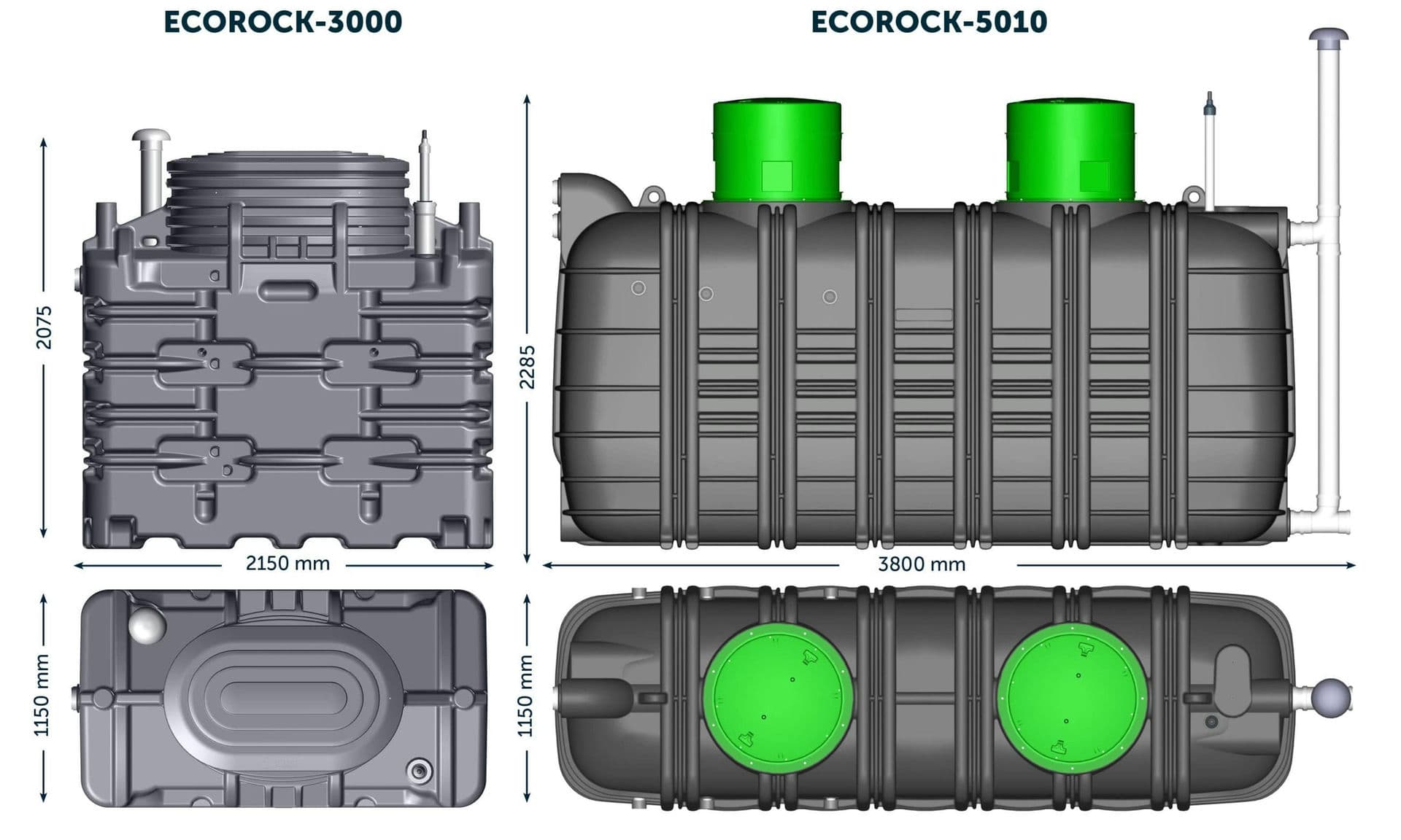 ウォーターエコロ ECOROCK Wastewater Treatment | Residential Wastewater Treatment